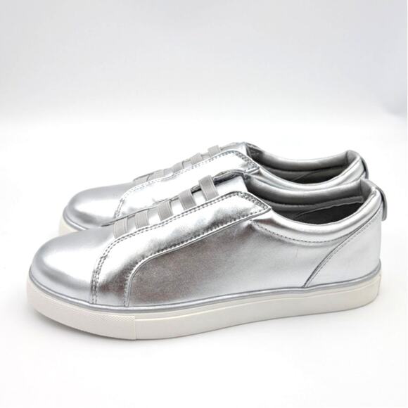 Reaction Kenneth Cole Bonnie Metallic Slip-On Sneaker Women’s Size US9M EU40 - Picture 2 of 8